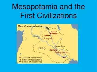 Mesopotamia and the First Civilizations