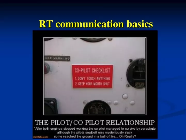 rt communication basics