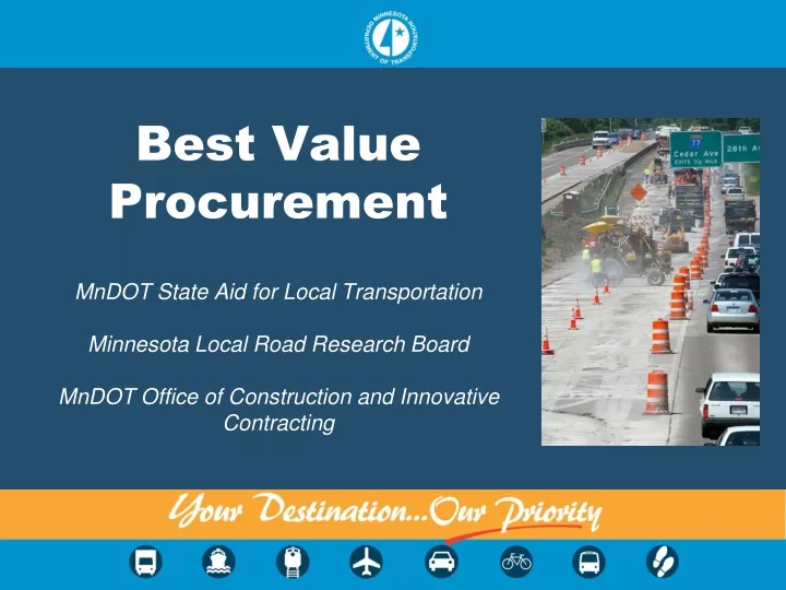 best value procurement mndot state aid for local