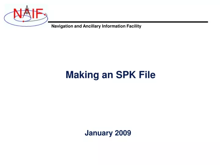 making an spk file
