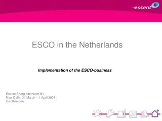 ESCO in the Netherlands