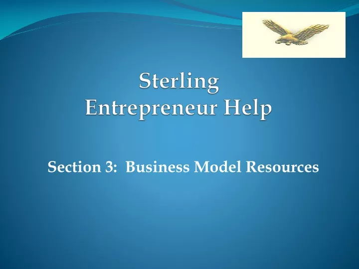 sterling entrepreneur help