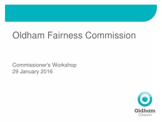 Oldham Fairness Commission