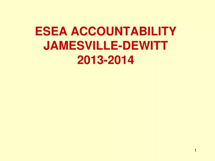 esea accountability jamesville dewitt 2013 2014