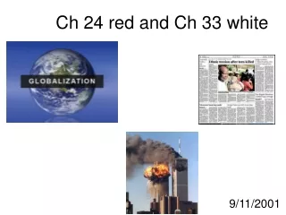 Ch 24 red and Ch 33 white