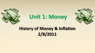 Unit 1: Money