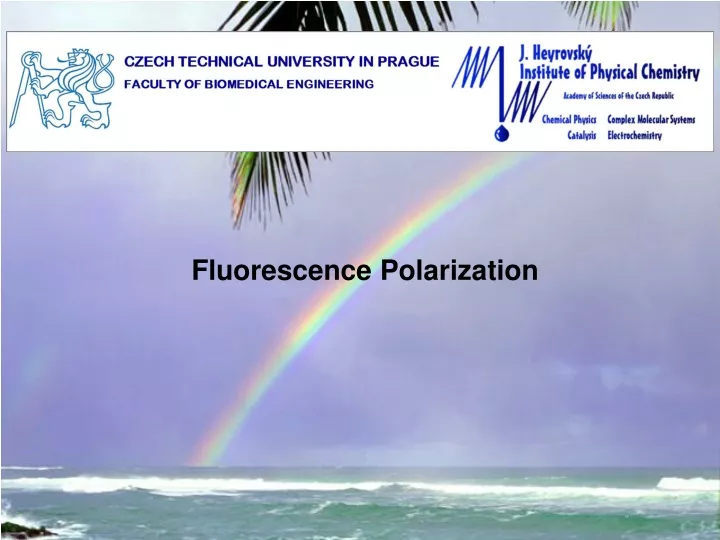 fluorescence polarization