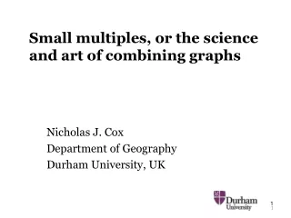 Small multiples, or the science and art of combining graphs