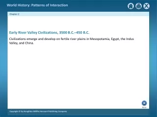 Early River Valley Civilizations, 3500 B.C.–450 B.C.