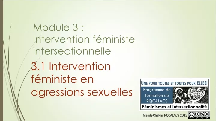 module 3 intervention f ministe intersectionnelle