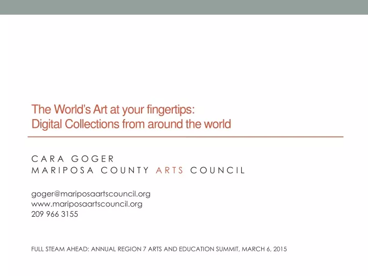 the world s art at your fingertips digital collections from around the world