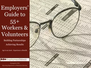 Employers’ Guide to 55+ Workers &amp; Volunteers