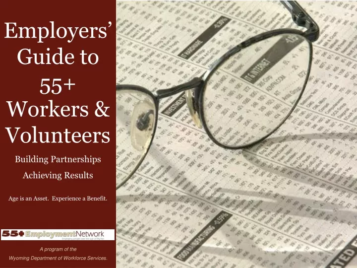 employers guide to 55 workers volunteers