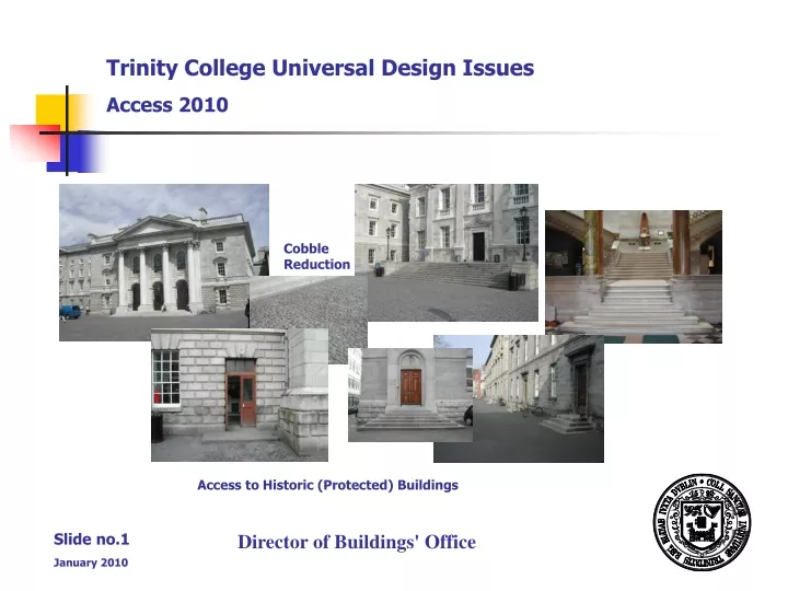 trinity college universal design issues access 2010
