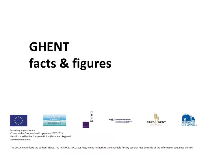 ghent facts figures