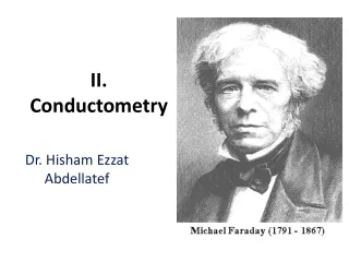 II. Conductometry