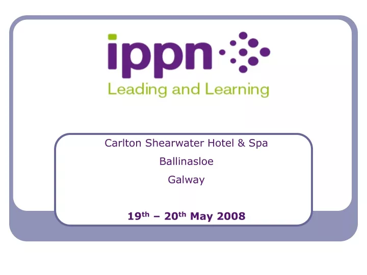 carlton shearwater hotel spa ballinasloe galway