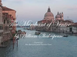 The Merchant of Venice