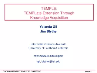 TEMPLE: TEMPLate Extension Through  Knowledge Acquisition