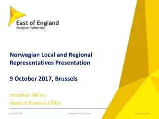 Norwegian Local and Regional Representatives Presentation 9 October 2017, Brussels