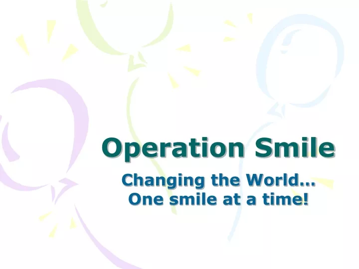 operation smile