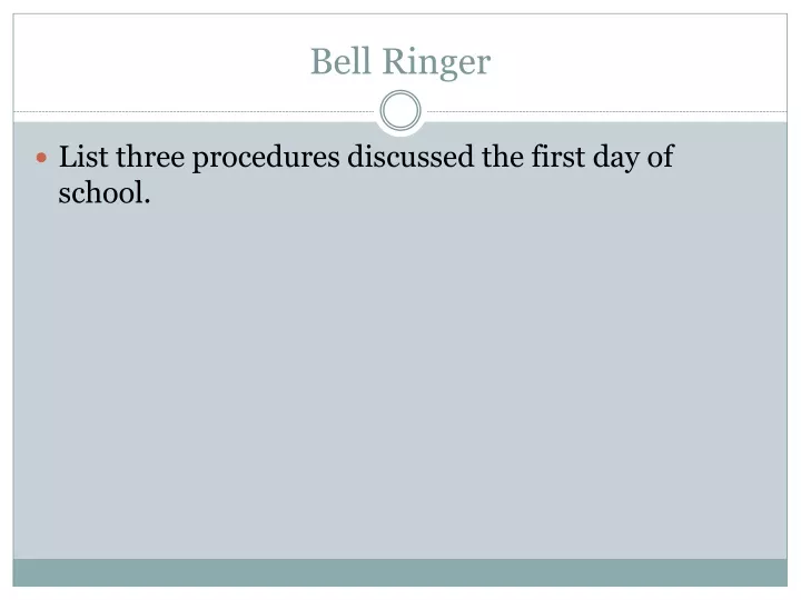 bell ringer