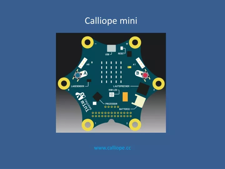 calliope mini