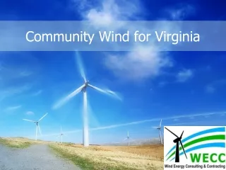 Community Wind for Virginia