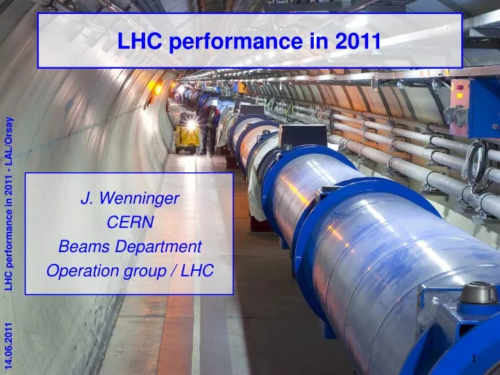 lhc performance in 2011