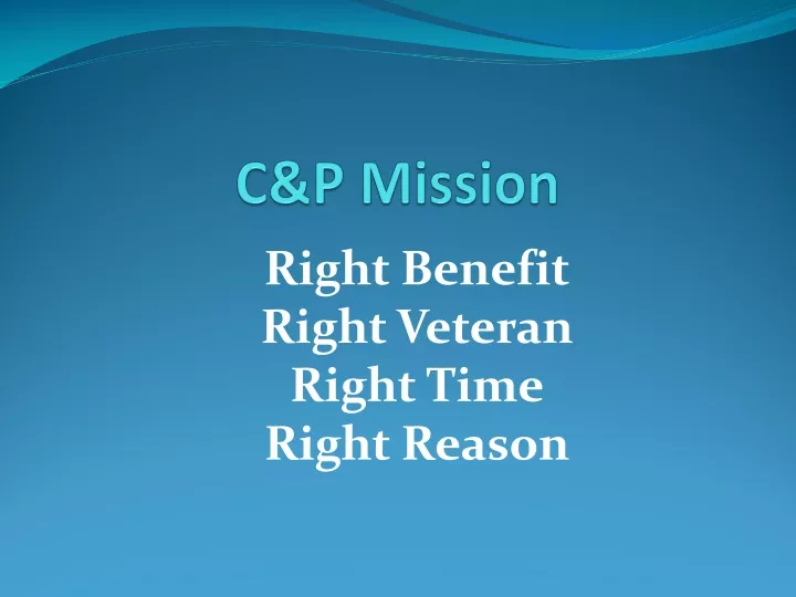 c p mission