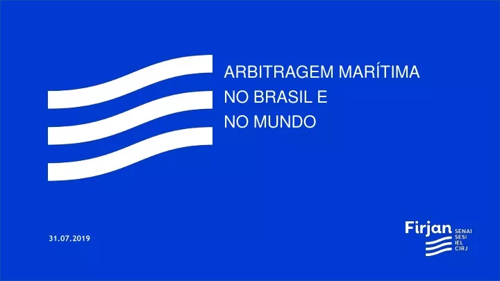 arbitragem mar tima no brasil e no mundo
