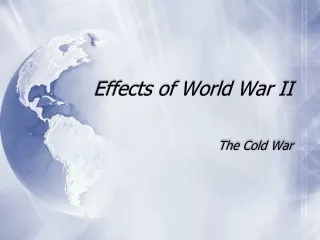 Effects of World War II