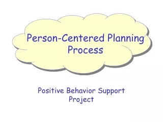 Positive Behavior Support Project