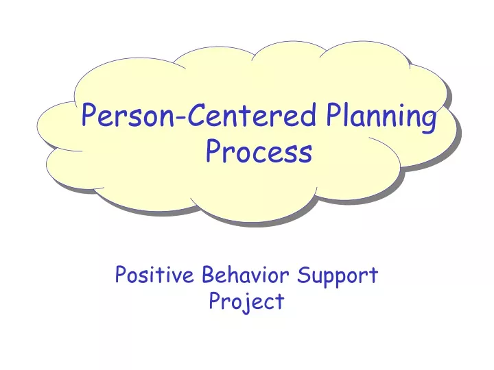 positive behavior support project