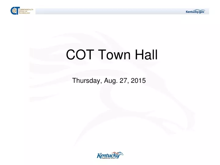 cot town hall