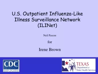U.S. Outpatient Influenza-Like Illness Surveillance Network  (ILINet)