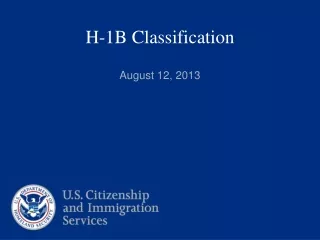 H-1B Classification