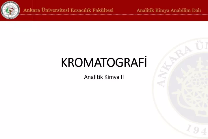 kromatograf