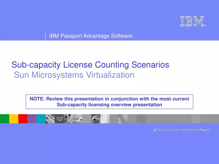 sub capacity license counting scenarios sun microsystems virtualization