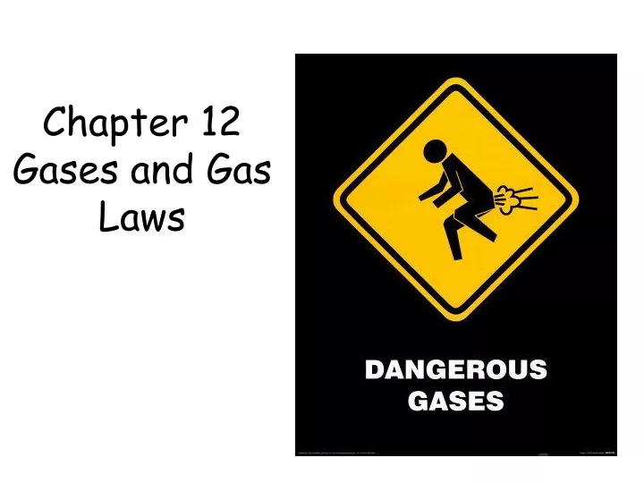 chapter 12 gases and gas laws