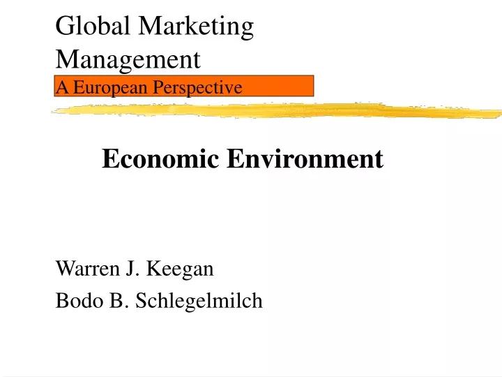 global marketing management a european perspective