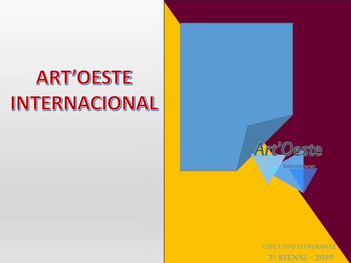 art oeste internacional