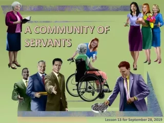 A  COMMUNITY OF SERVANTS