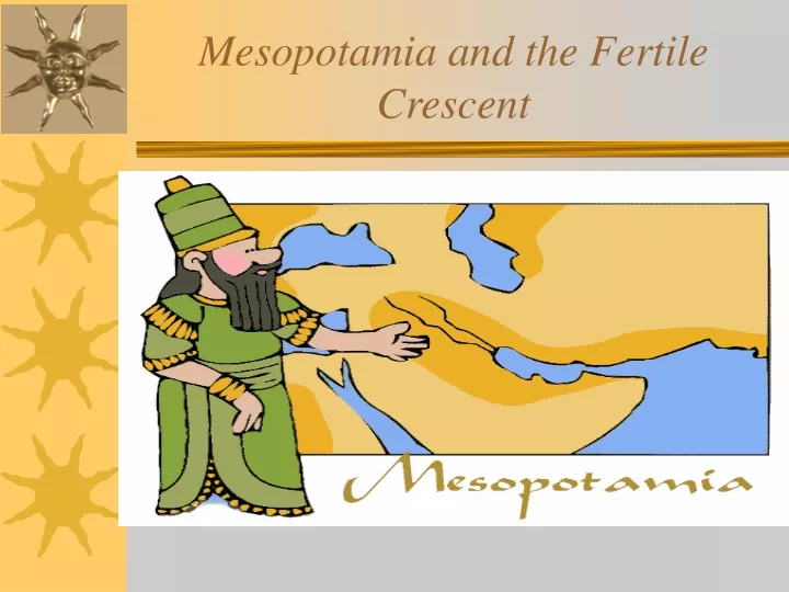 mesopotamia and the fertile crescent