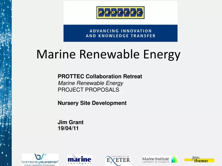 marine renewable energy