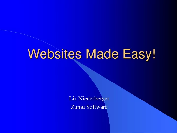websites made easy