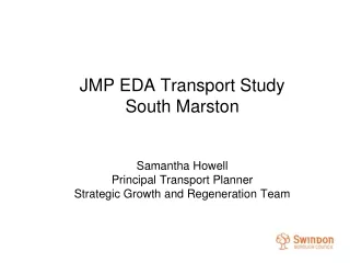 JMP EDA Transport Study