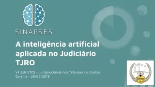 A  inteligência artificial  aplicada no Judiciário TJRO