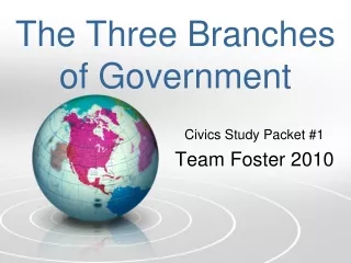 The Three Branches of Government