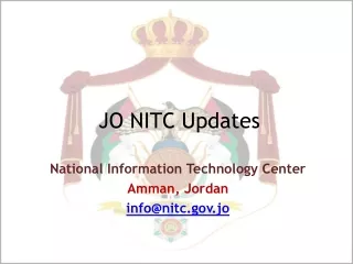 JO NITC Updates